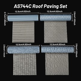 Terrain Roller Set for Foam Modeling – Build Stunning Roofs for DND Terrain Bundles, RPG Accessory Building Blocks for Adults, Table Maps, and Dungeons and Dragons Worlds-AS744C