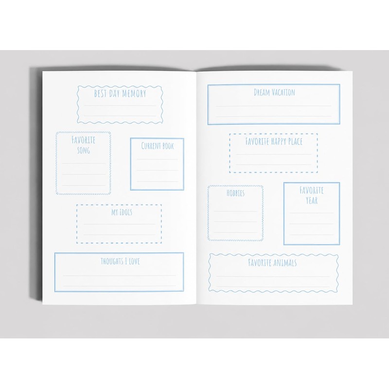 Sixstore A6 Undated Boys Top Secret Diary with Ribbon Divider,