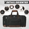 Wohlbege Duffle Bag for Travel,Overnight Weekend Gym Carry On Luggage