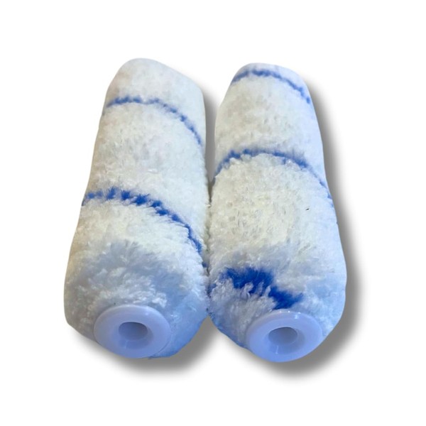 Arroworthy Microfibre Mini Roller Sleeves, 4" Twin Pack, 3/8 NAP