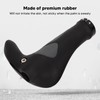 2Pcs Bike Handlebar Grips TPR Rubber Ergonomic Slip Prevention Replacement