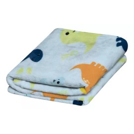 Chiqui Mundo Frazada Ligera Bebé Suave Dinos Microfibra Chiqui Mundo