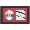Craig Frames 7x12 Red CD Display Mat Complete w/ 1"