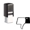 Teacher's Stamp School Stamp Thumb Up Thumb Down - Bad