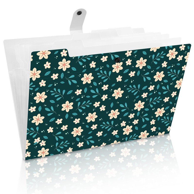 KONVINIT Document Folder A4 - Expanding File Document Organiser with