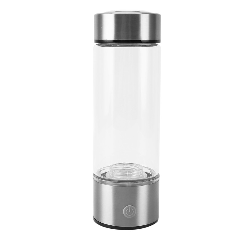 Hydrogen Water Bottle 450ml SPE PEM Technology 1300 to 1600ppb