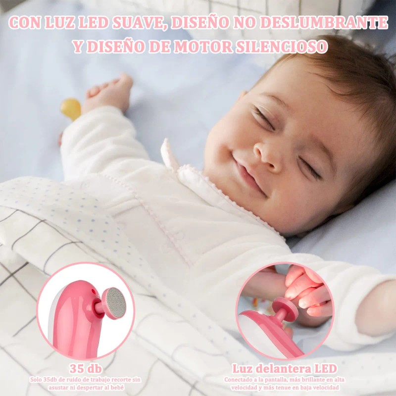 6 En 1 Kit Lima De Uñas Eléctrica Portátil Para