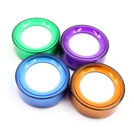 DIIOOMIEEU DIIOOMIEEU Finger Wet Sponge Cup Finger Moistener for Counting Currency Paper Money Bill Random Color Office Stationery Supplies