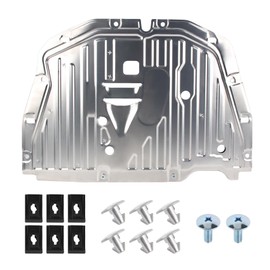 Godimg Engine Splash Shield Guard Compatible with Honda Civic 2016 2017 2018 2019 2020 2021 Splash Shield Under Engine Cover 74110-TBA-A00 90674-TY2-A01