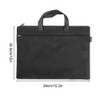 EQLEF Office Document Bag, Men Briefcase File Case Portable A4