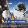 Tunejoy 44 mm Piston Replacement Set Piston Circlip Kit Piston