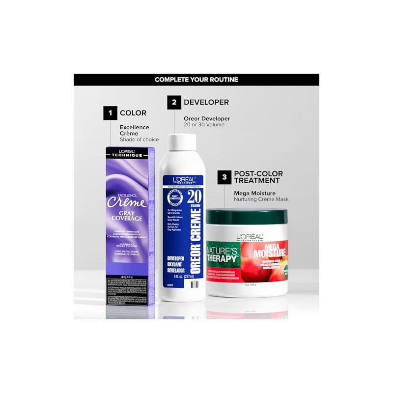 L'oreal Excellence Creme Permanent Hair Color, Medium Ash Brown No.5.1,