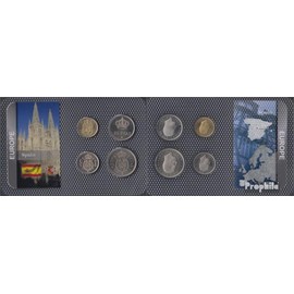 Prophila Collection Spain 1975 Uncirculated Course Coins Stgl./Uncirculated 1975 1 Peseta to 50 Pesetas (Coins for Collectors - No Means of Payment)