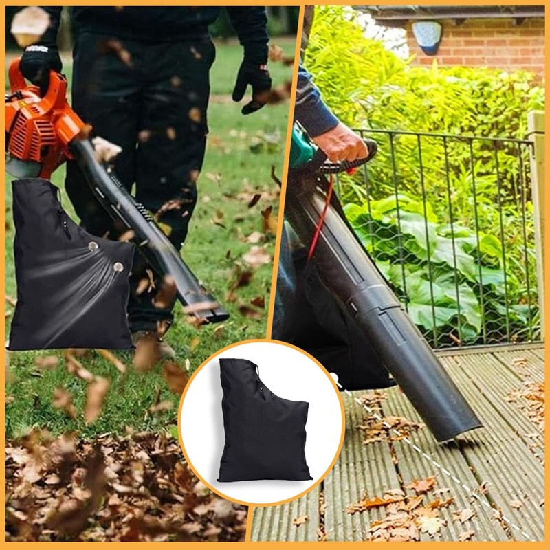 KEQAR Collection Bag for Leaf Blower and Leaf Vacuum, Adjustable