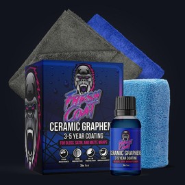 Fresh Coat - Ceramic Coating for Wraps - Vinyl and PPF, Hydrophobic and Protective Kit - Size: PREMIUM - 30mL Bottle