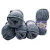 5 x 100 g Ilkadim Export Velluto Knitting Wool, Baby