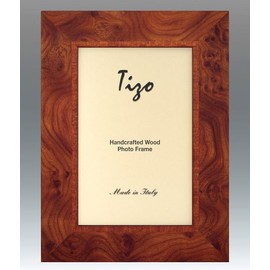 Tizo 5" X 7" Matte Dark Brown Wooden Frame, Made in Italy…