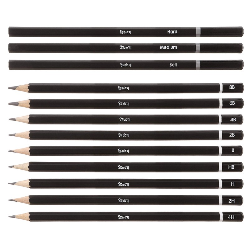 Darice Studio 71 Portable Sketching Art Set, 29 Pieces