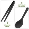 Mobestech 2Pcs Stainless Steel Tasting Spoon and Tweezers Cold Dish
