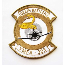 Squadron Nostalgia LLC VMFA-323 Death Rattlers Patch – Sew On