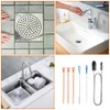 6-Piece Multi-Use Drain Unclogger & Hygiene Kit ， Bathroom/Kitchen Sink