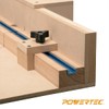 POWERTEC Table Saw Sled Kit w/ 12” T Track, 19”