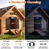 Automatic Chicken Coop Door Large Size, 7W Solar Powered with