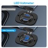 Linkstyle Car Charger Socket, Dual 18W USB-A & 30W Dual