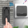 Wireless Door Bell Alarm System Waterproof Solar Electric Doorbell with