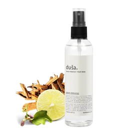 Dusa Cedar and Bergamonte Room Spray - 4 fl oz - Ultimate Home Fragrance, Bed Room Essentials & Soothing Fabric - Natural Air Freshener & Linen Mist for Home - Eco-Friendly Odor Eliminator