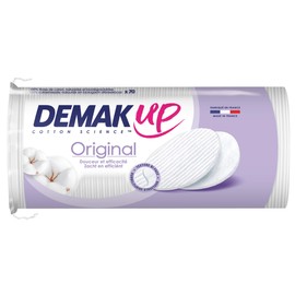 Demak'Up Original Cotton Pads for Make-Up - Oval - 70 per pack