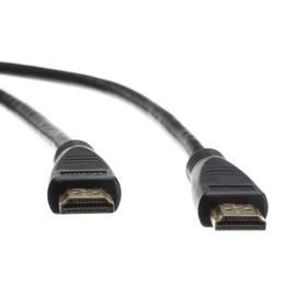 50ft (15.2M) High Speed HDMI Cable Male to Male with Ethernet Black (50 Feet/15.2 Meters) Supports 4K 30Hz, 3D, 1080p and Audio Return CNE576251 (4 Pack)