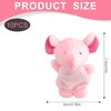 Bojueshaw 10pcs Animal Finger Puppets,Cute Mini Plush Doll,Nursery Rhyme Puppets,Cute