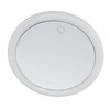 5.6inch Handheld Magnifying Makeup Mirror Triple Suction Cup 10X Magnification