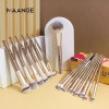 Maange Juegos De Pinceles De Maquillaje De 18 Piezas Con