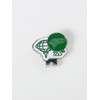 Beams Golf Short Sleeve TEE Clip Marker, Earth Logo, 2,