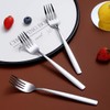 Dinner Forks 6 Pieces, Kyraton Stainless Steel 19.5cm Table Forks