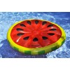 Swimline Watermelon Slice Floating Pool Island Red/Green 60'' Diameter