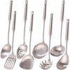 18/10 Stainless Steel Kitchen Utensils Set - 15” All Metal