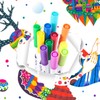 ZSCM Fibre Tip Pens with Double Tip, 72 Colours, Set