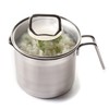 Norpro KRONA 12 Cup Multi Pot with Straining Lid, Stainless