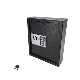 FixtureDisplays 40 Keys Cabinet Digital Lock Electronic Key Safe Keyless Storage Box for Keys