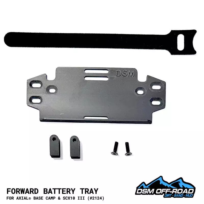 Forward Battery Tray (for Axial SCX10 III & Base Camp