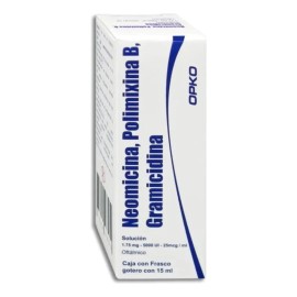 Neomicina Polimixina B Gramicidina Gotas Oftálmicas 15 Ml