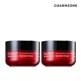 Charmzone 참존 디에이지 레드에디션 뉴트리언트 크림 50ml 2개 Chamzon D.Age Red Edition Nutrient Cream 50ml 2 pieces