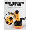 Car Buffer Polisher 110V 600W Variable Speed Car Buffer Machine