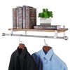 AddGrace Closet Rod Bracket Heavy Duty Shelf Brackets 10 Inch