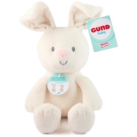 GUND Baby Peek-a-Boo Flora Bunny Plush, Bunny Rabbit Stuffed Animal, Baby Toy for Ages 0 and Up, Cream, 7"