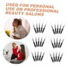 Gatuida 50pcs Eyebrow Brushes with Cap Small Brow Brush Applicator