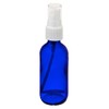 Uncle Harry's Natural Products Cobalt Blue Glass Bottle with Spray